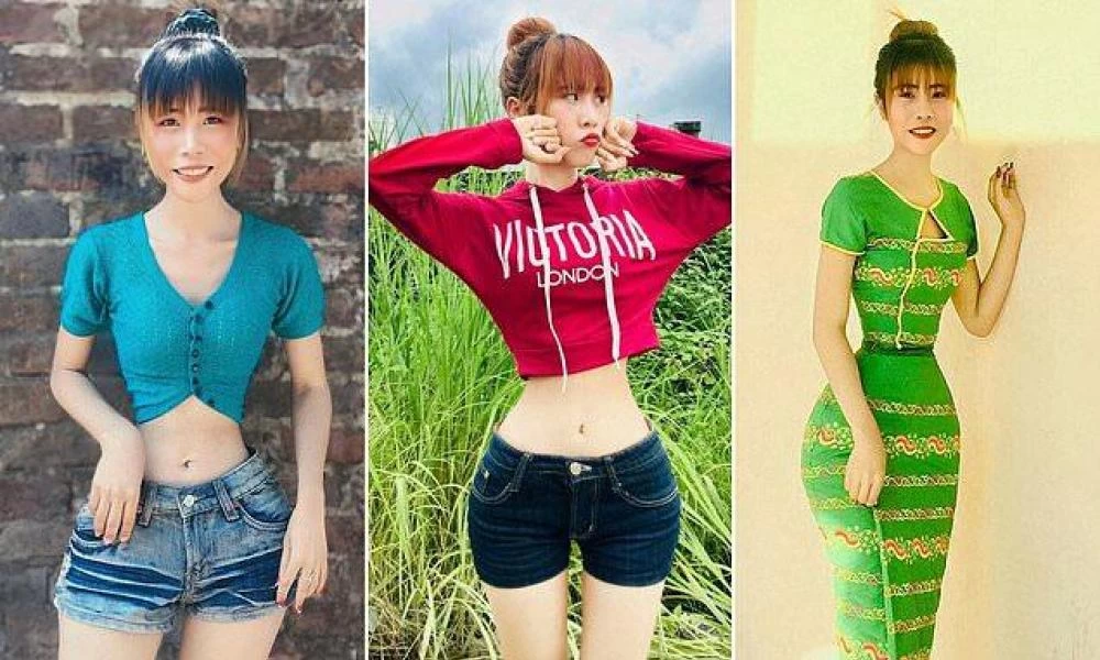 Από το Μιανμάρ η γυναίκα με την πιο λεπτή μέση στον κόσμο